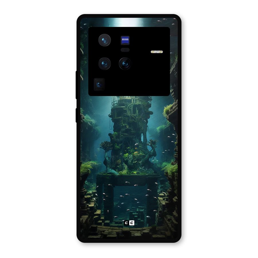 World Under Water Metal Back Case for Vivo X80 Pro