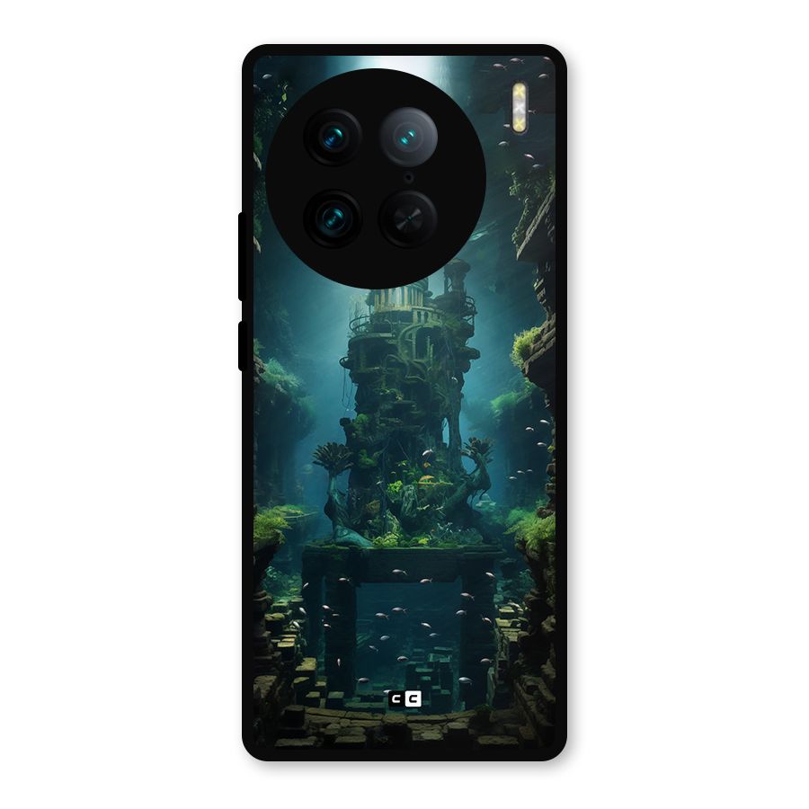 World Under Water Metal Back Case for Vivo X90 Pro