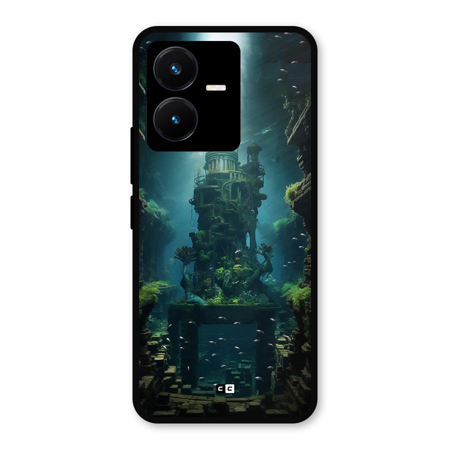 World Under Water Metal Back Case for Vivo Y22