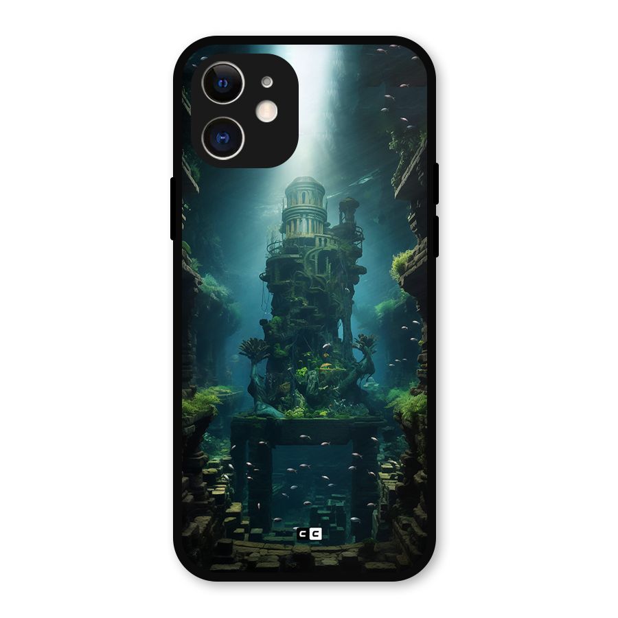 World Under Water Metal Back Case for iPhone 12