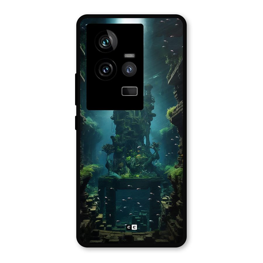 World Under Water Metal Back Case for iQOO 11 5G