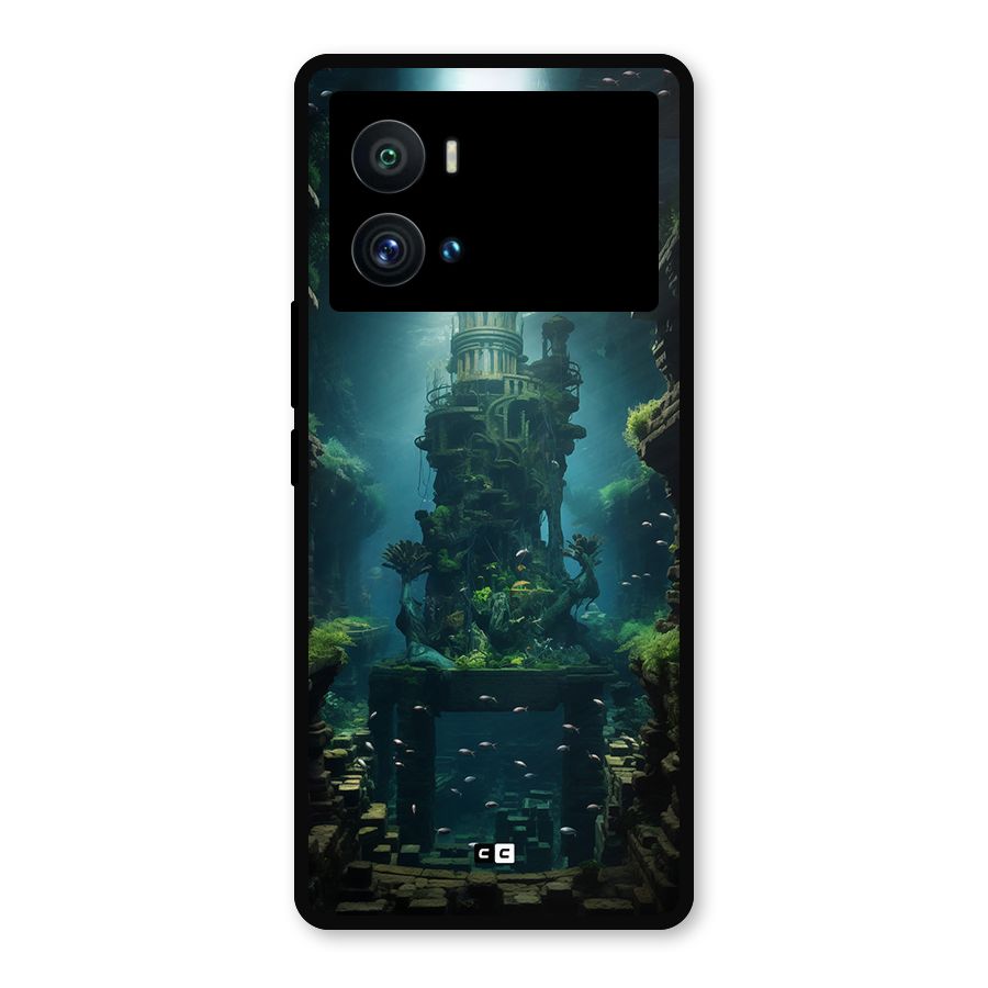 World Under Water Metal Back Case for iQOO 9 Pro