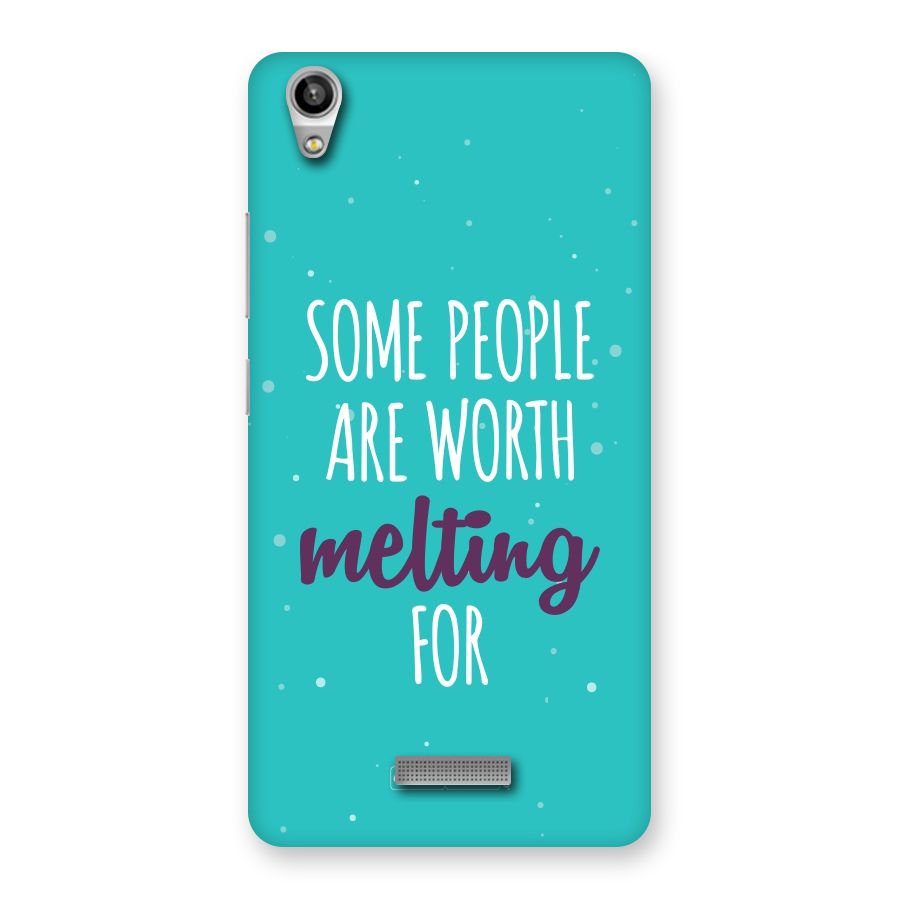 Worth Melting For Back Case for Lava-Pixel-V1