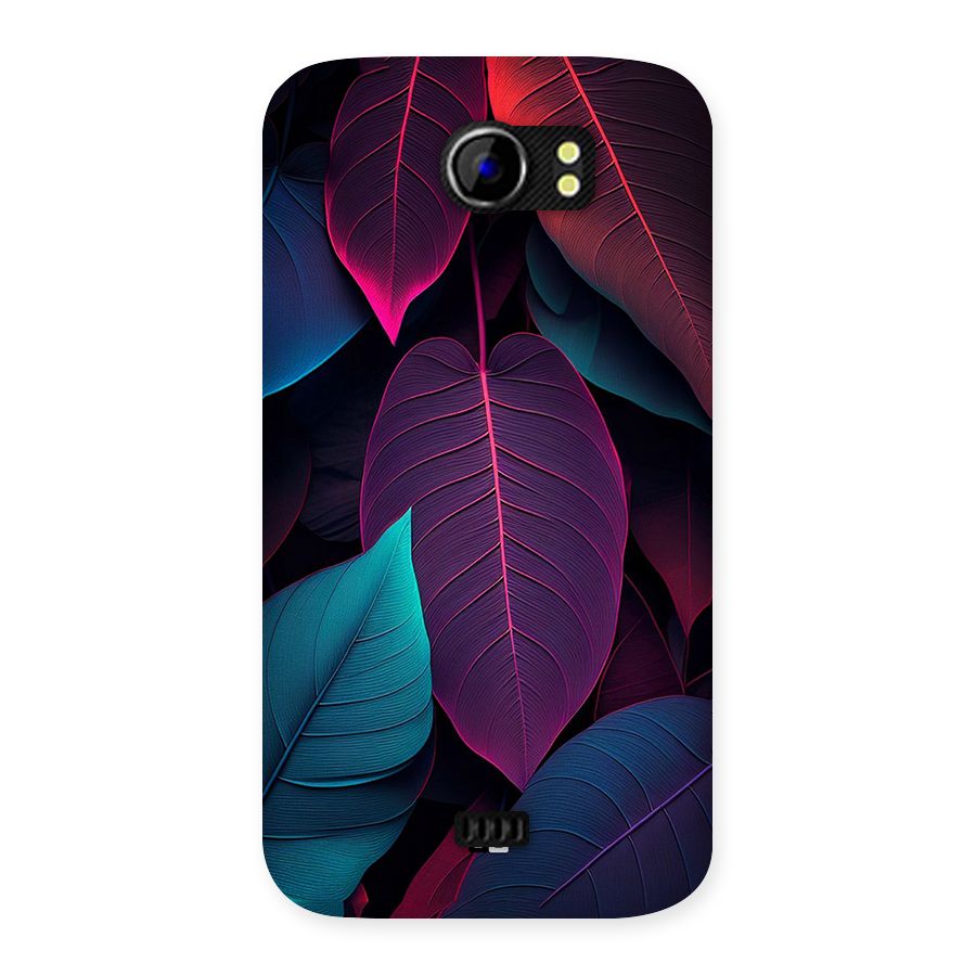 Wow Leaves Back Case for Canvas 2 A110