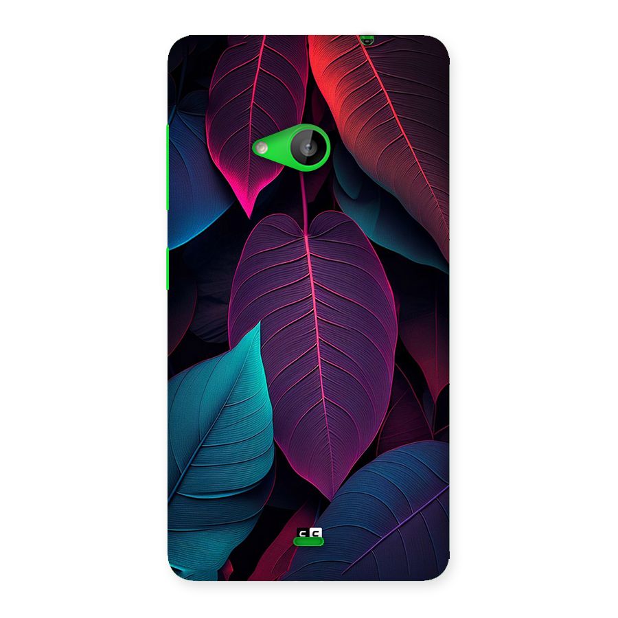 Wow Leaves Back Case for Lumia 535