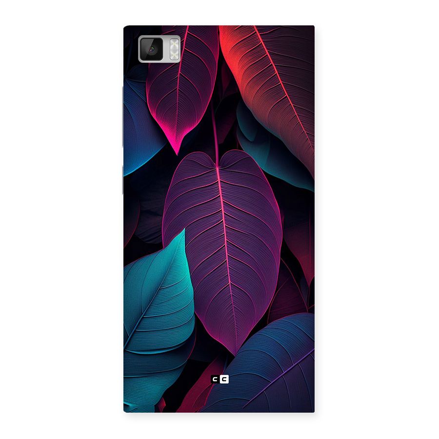 Wow Leaves Back Case for Mi3