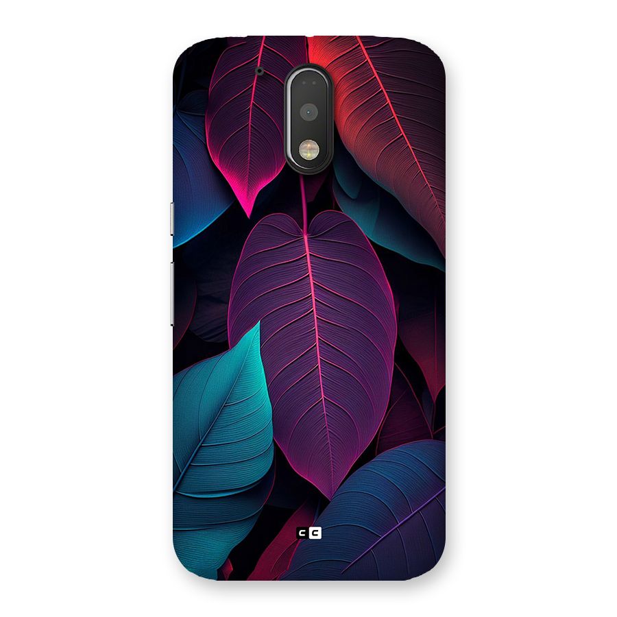 Wow Leaves Back Case for Moto G4