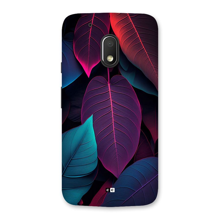 Wow Leaves Back Case for Moto G4 Play