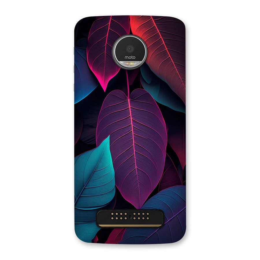 Wow Leaves Back Case for Moto Z Play