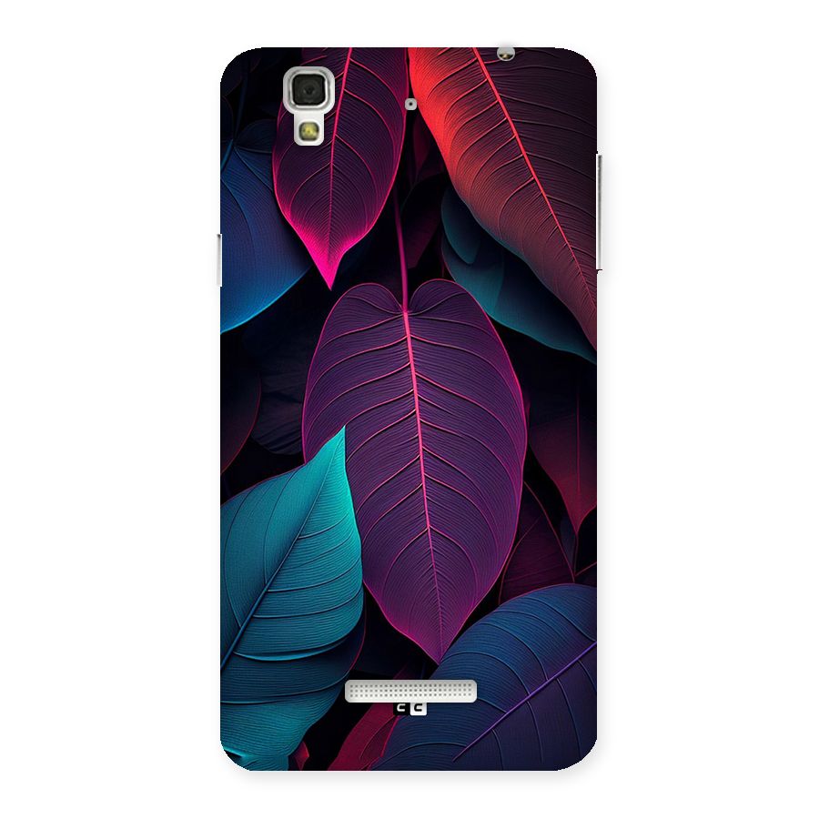 Wow Leaves Back Case for Yureka