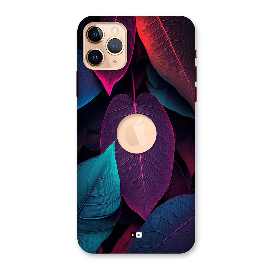 Wow Leaves Back Case for iPhone 11 Pro Max Logo Cut