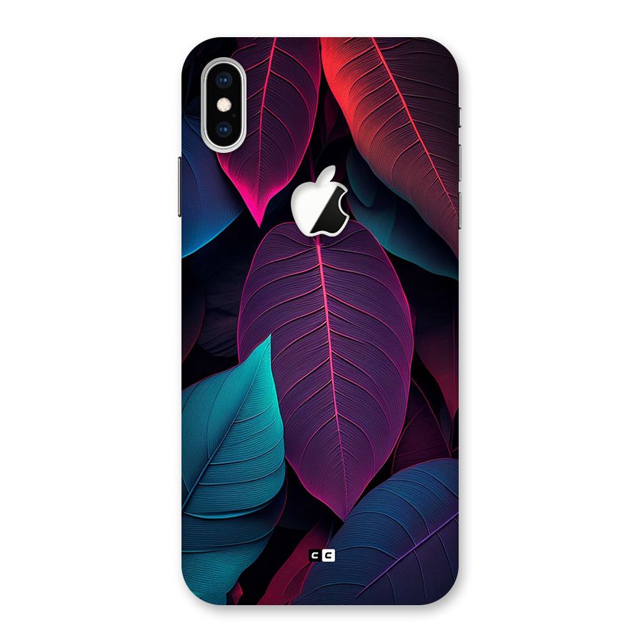 Wow Leaves Back Case for iPhone XS Max Apple Cut
