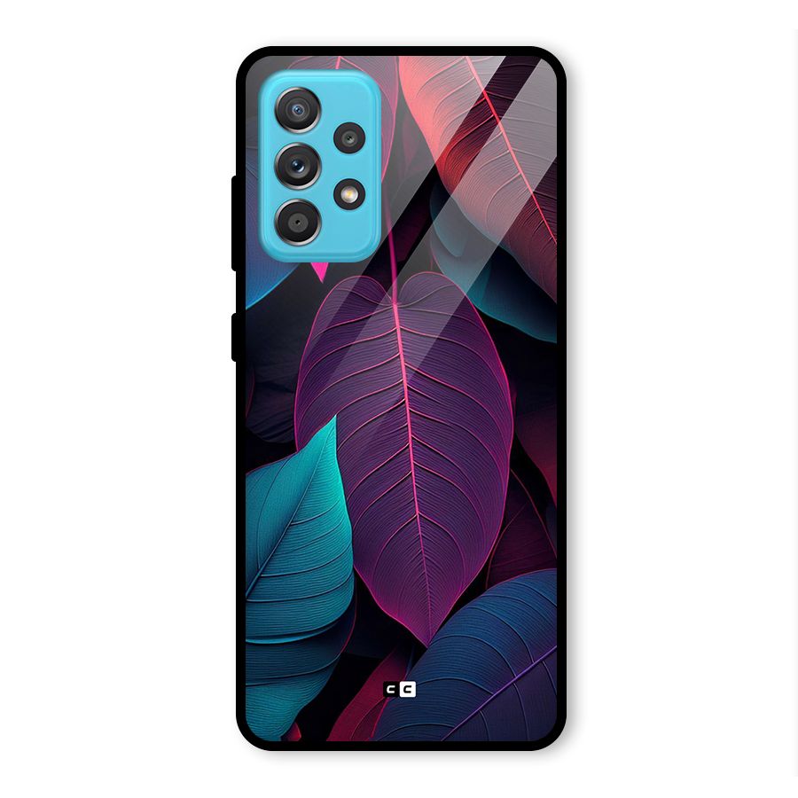 Wow Leaves Glass Back Case for Galaxy A52