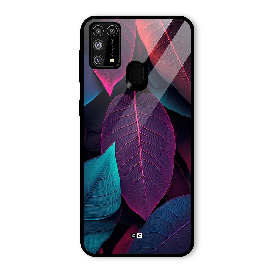 Wow Leaves Glass Back Case for Galaxy F41