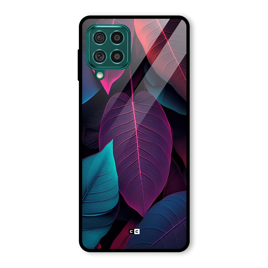 Wow Leaves Glass Back Case for Galaxy F62