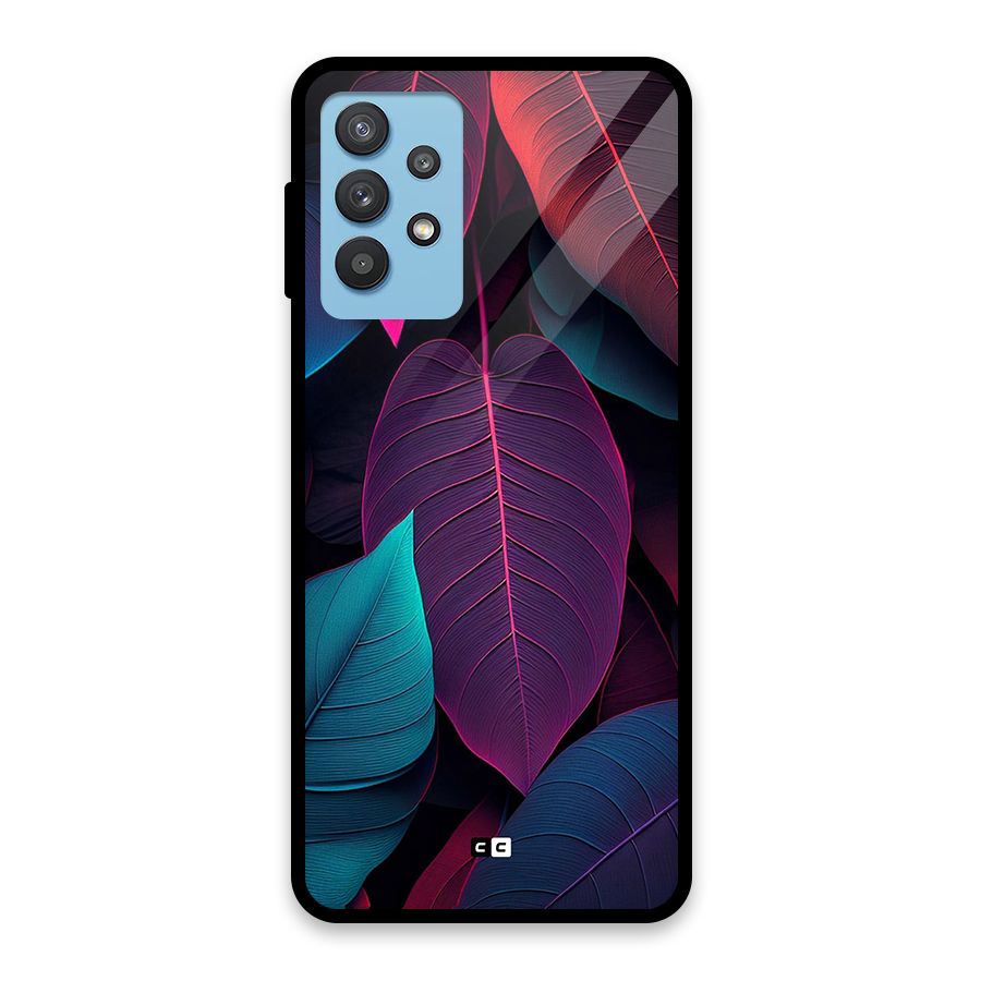 Wow Leaves Glass Back Case for Galaxy M32 5G
