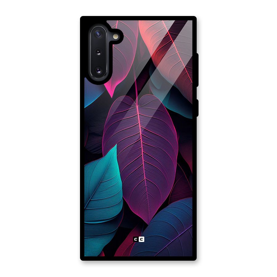 Wow Leaves Glass Back Case for Galaxy Note 10