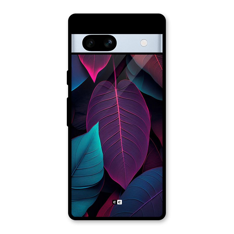 Wow Leaves Glass Back Case for Google Pixel 7a