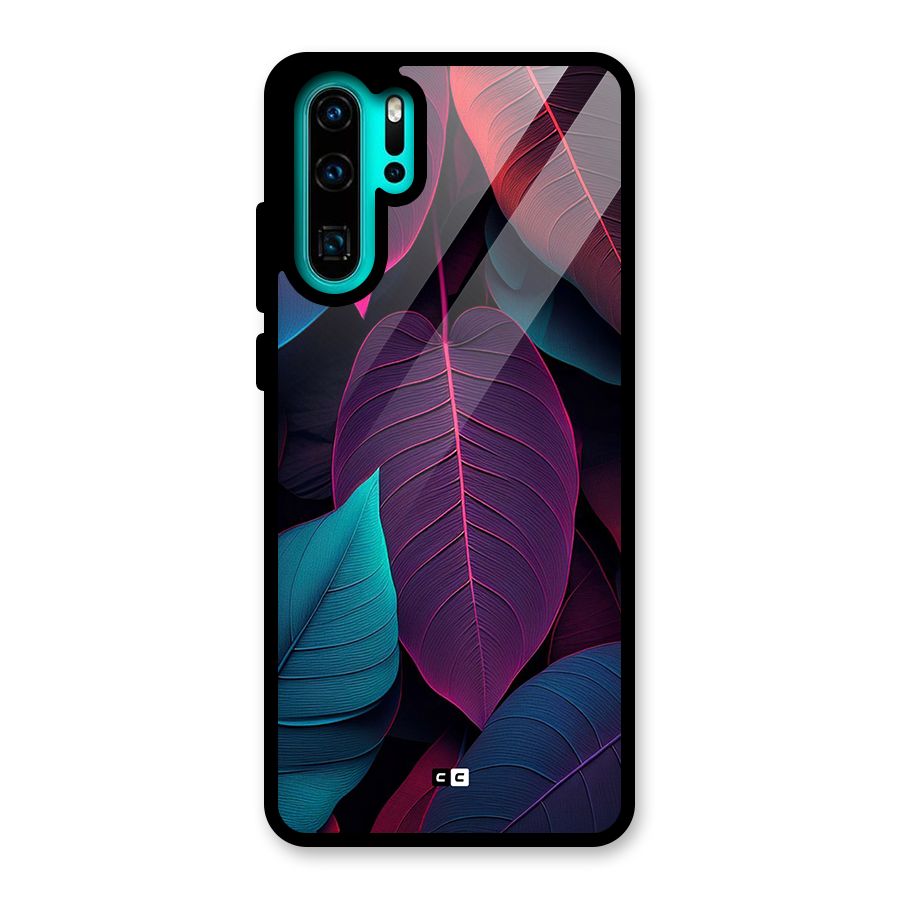 Wow Leaves Glass Back Case for Huawei P30 Pro
