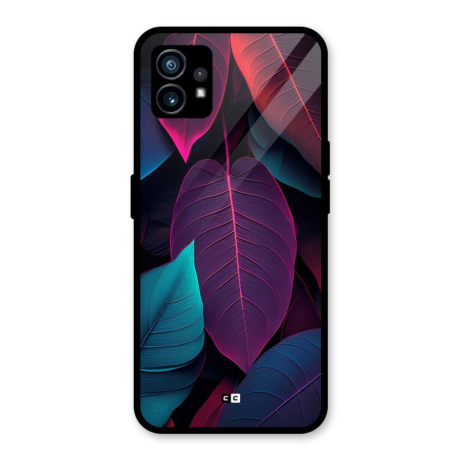 Wow Leaves Glass Back Case for Nothing Phone 1