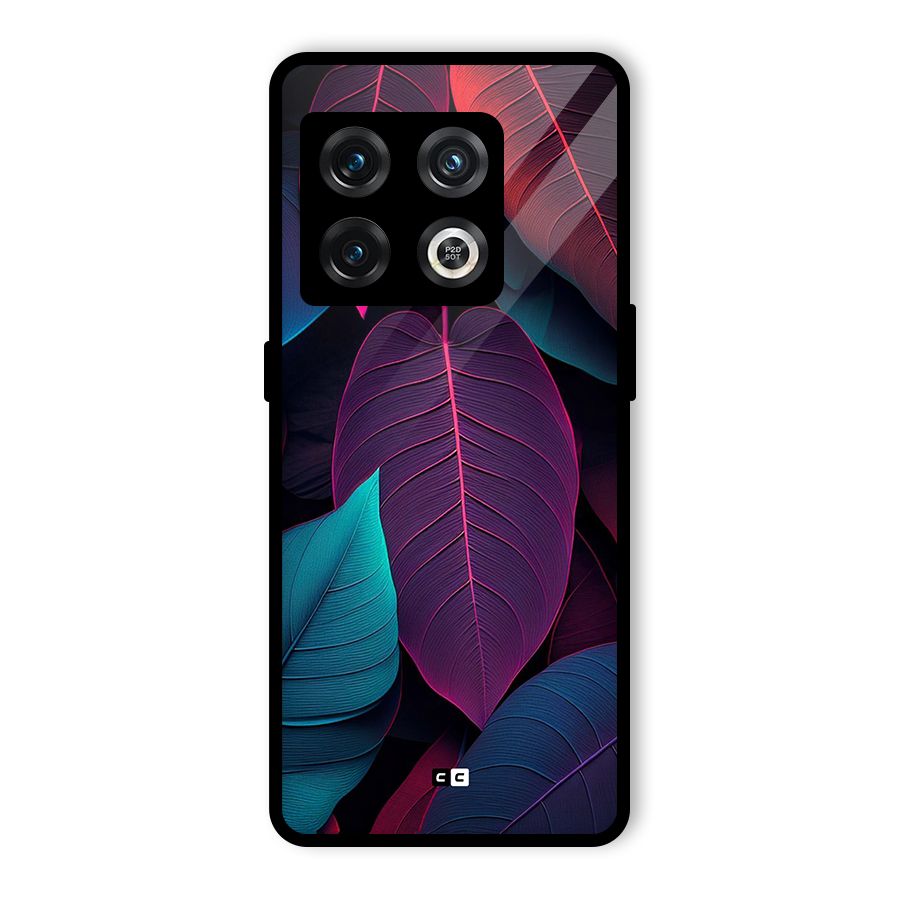 Wow Leaves Glass Back Case for OnePlus 10 Pro 5G