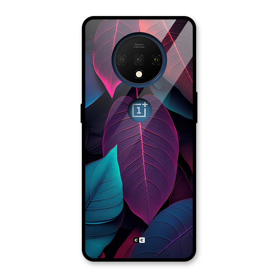 Wow Leaves Glass Back Case for OnePlus 7T