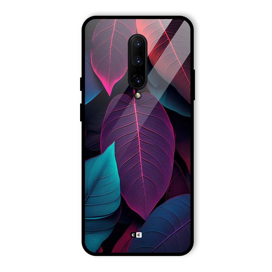 Wow Leaves Glass Back Case for OnePlus 7 Pro