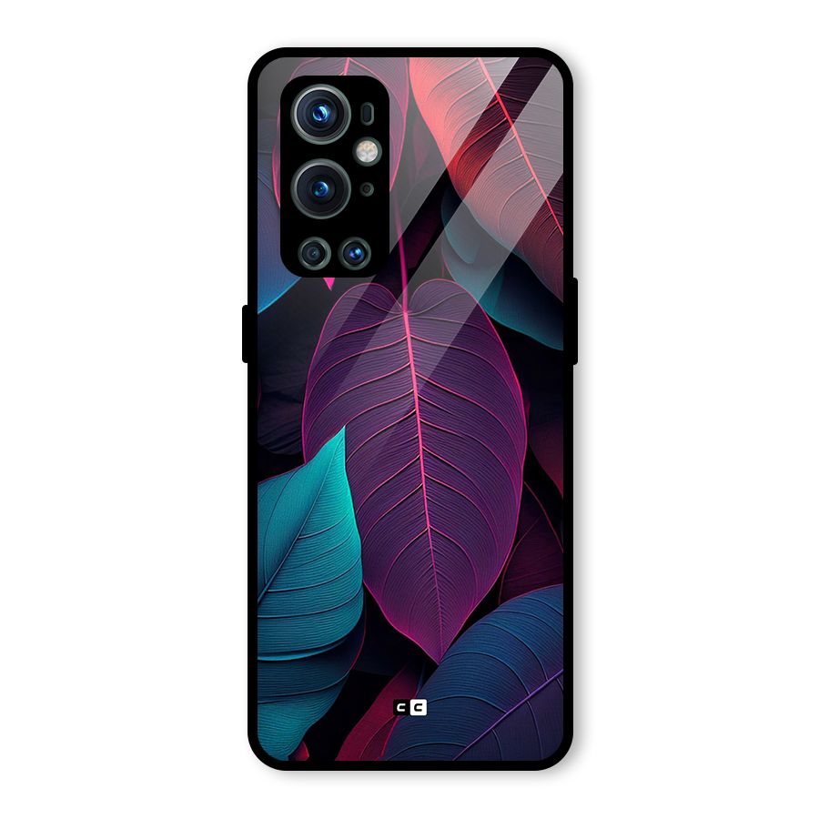 Wow Leaves Glass Back Case for OnePlus 9 Pro