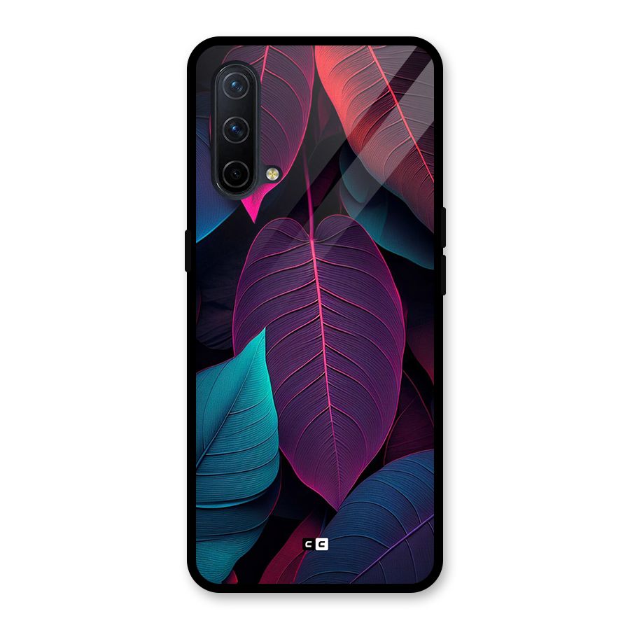 Wow Leaves Glass Back Case for OnePlus Nord CE 5G