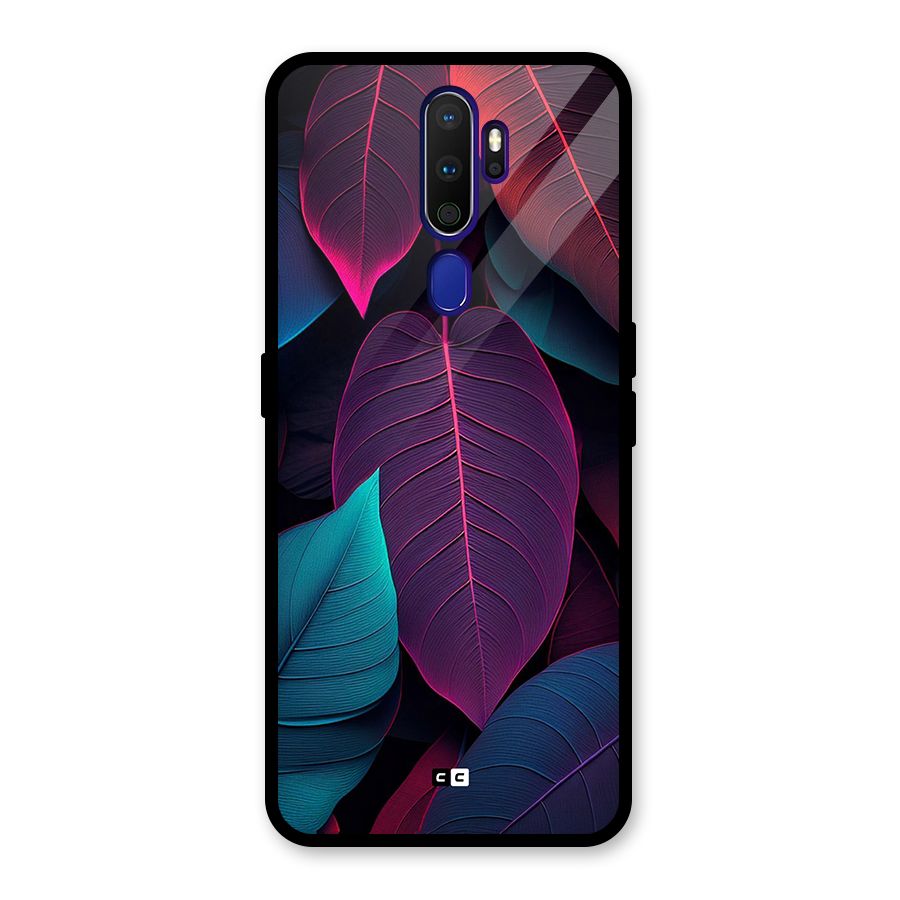 Wow Leaves Glass Back Case for Oppo A9 (2020)