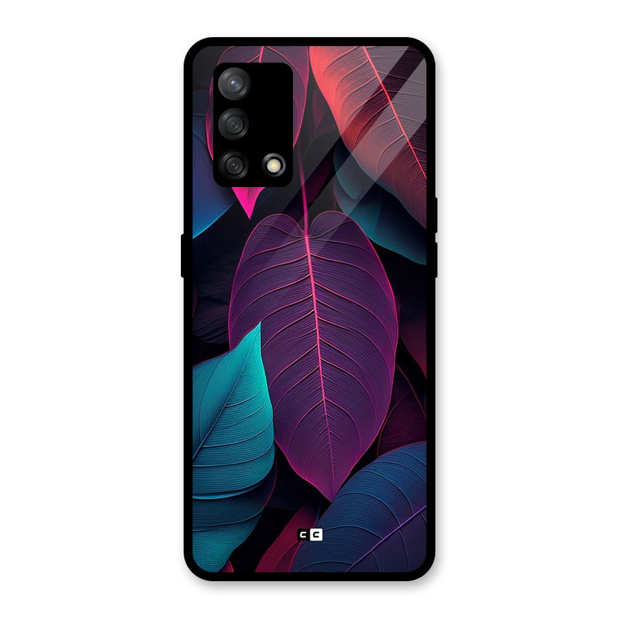 Wow Leaves Glass Back Case for Oppo F19