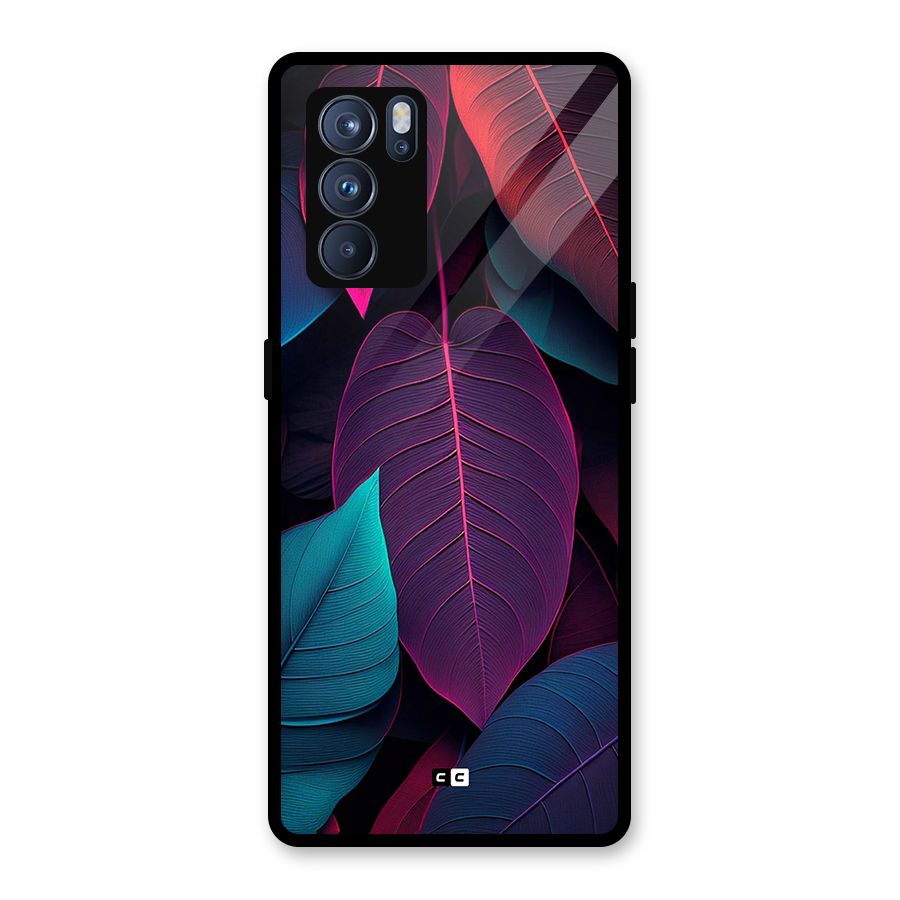 Wow Leaves Glass Back Case for Oppo Reno6 Pro 5G