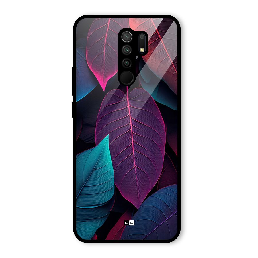 Wow Leaves Glass Back Case for Poco M2