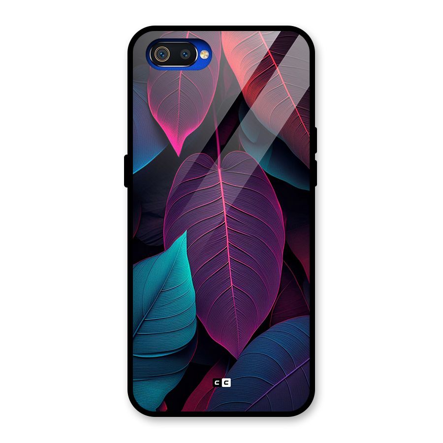 Wow Leaves Glass Back Case for Realme C2