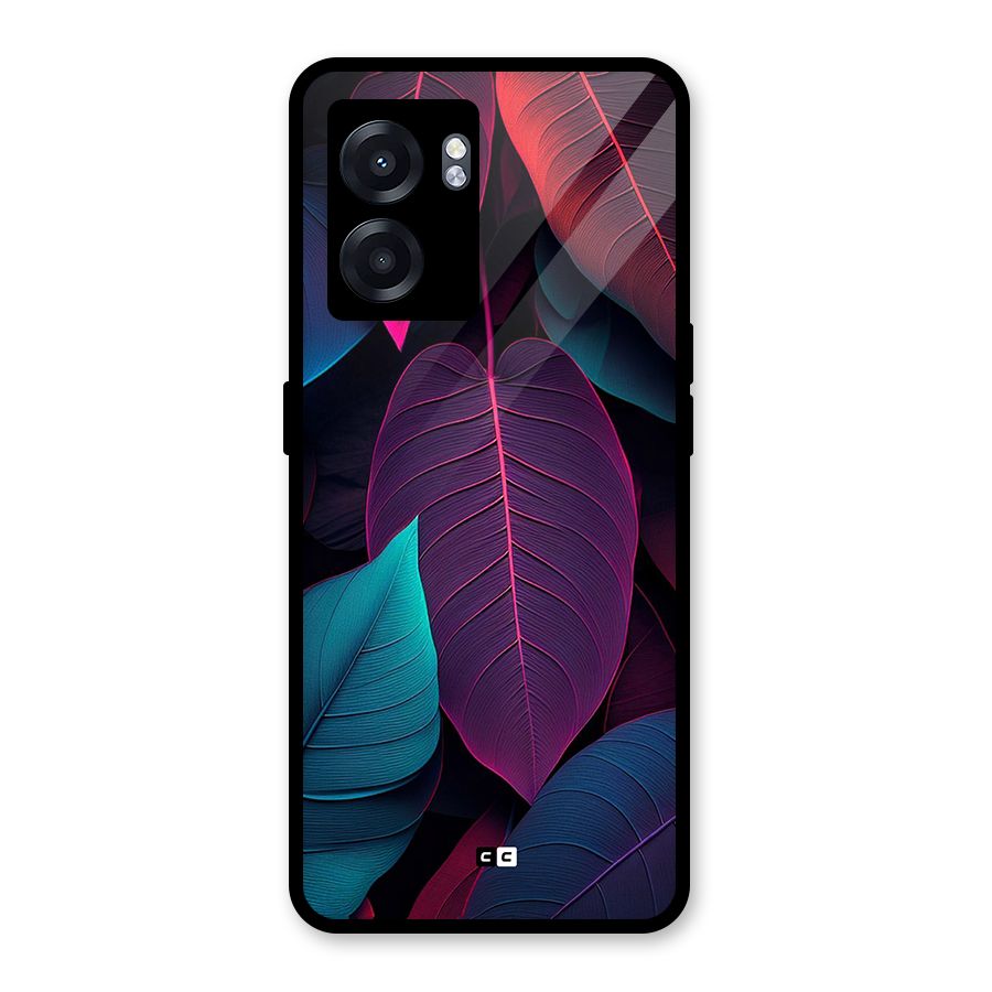 Wow Leaves Glass Back Case for Realme Narzo 50 5G