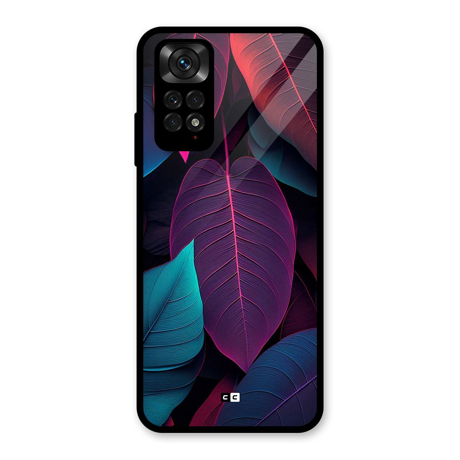 Wow Leaves Glass Back Case for Redmi Note 11S