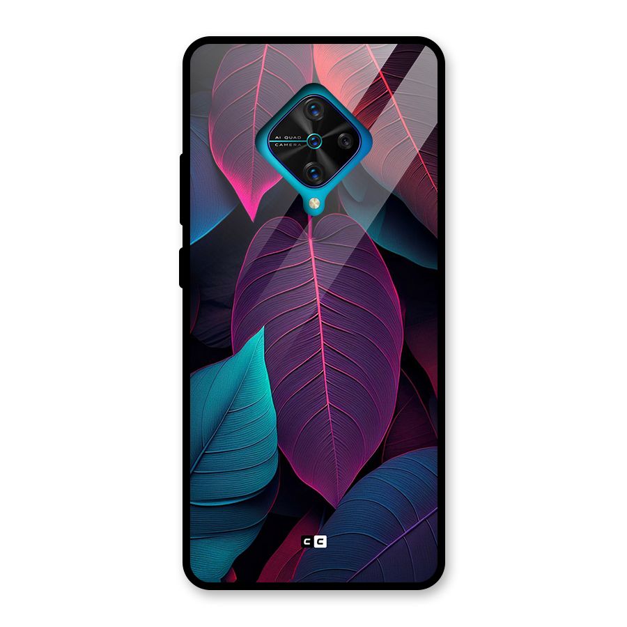Wow Leaves Glass Back Case for Vivo S1 Pro
