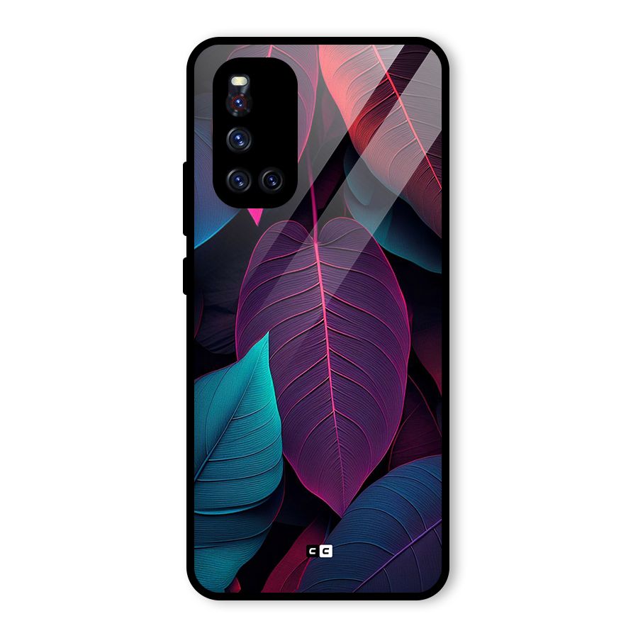 Wow Leaves Glass Back Case for Vivo V19