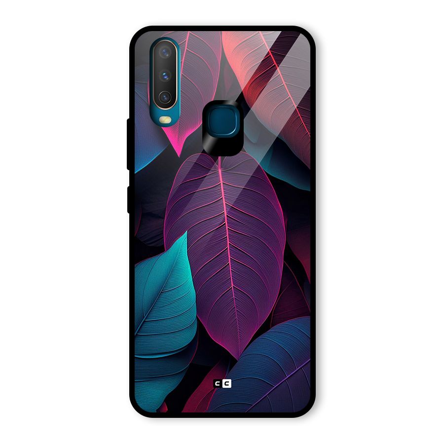 Wow Leaves Glass Back Case for Vivo Y17