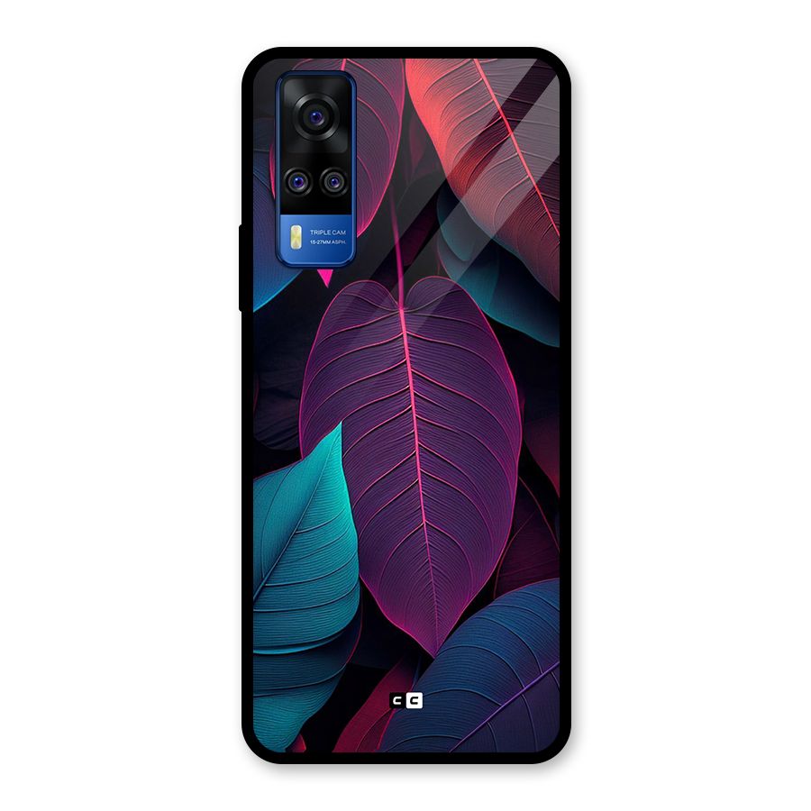 Wow Leaves Glass Back Case for Vivo Y31