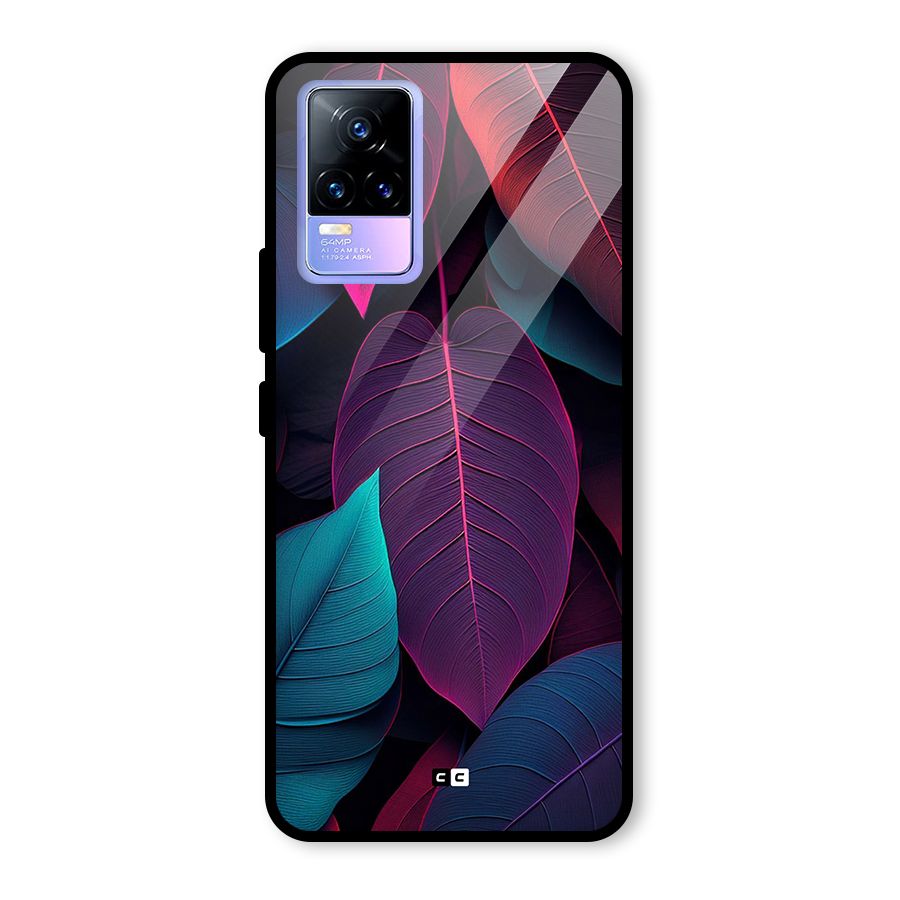 Wow Leaves Glass Back Case for Vivo Y73
