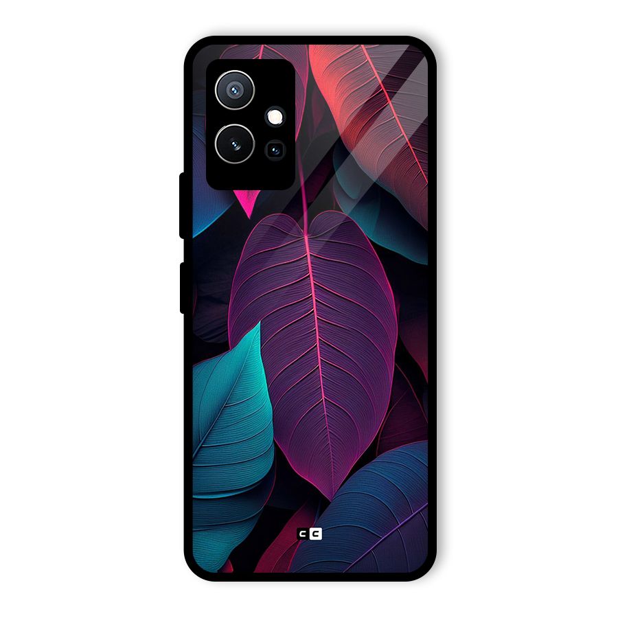 Wow Leaves Glass Back Case for Vivo Y75 5G