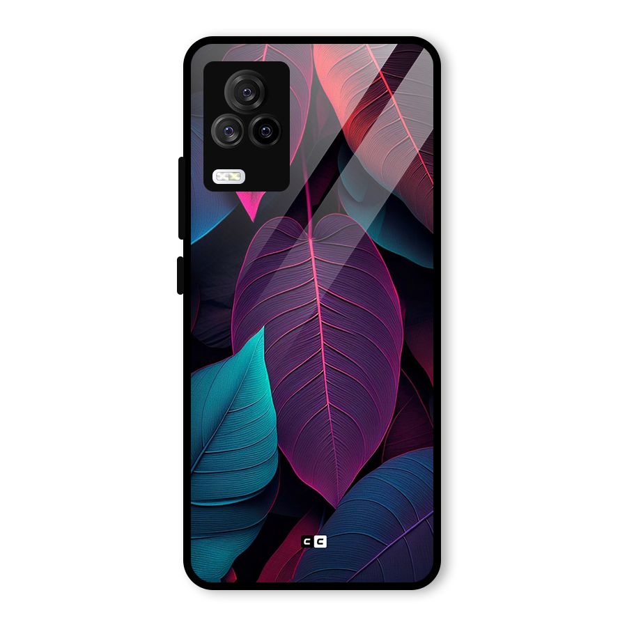 Wow Leaves Glass Back Case for Vivo iQOO 7 Legend 5G