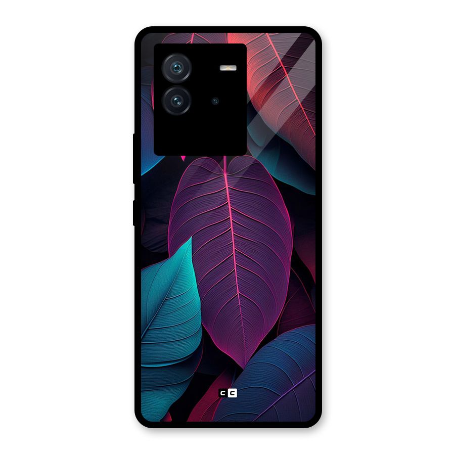 Wow Leaves Glass Back Case for Vivo iQOO Neo 6 5G