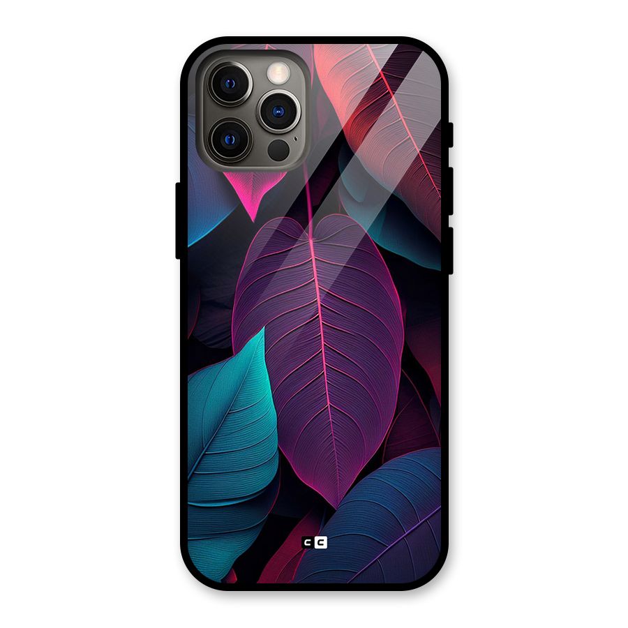 Wow Leaves Glass Back Case for iPhone 12 Pro