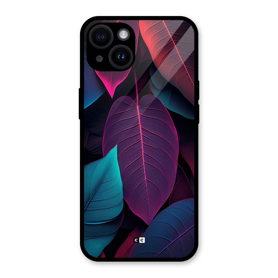 Wow Leaves Glass Back Case for iPhone 14
