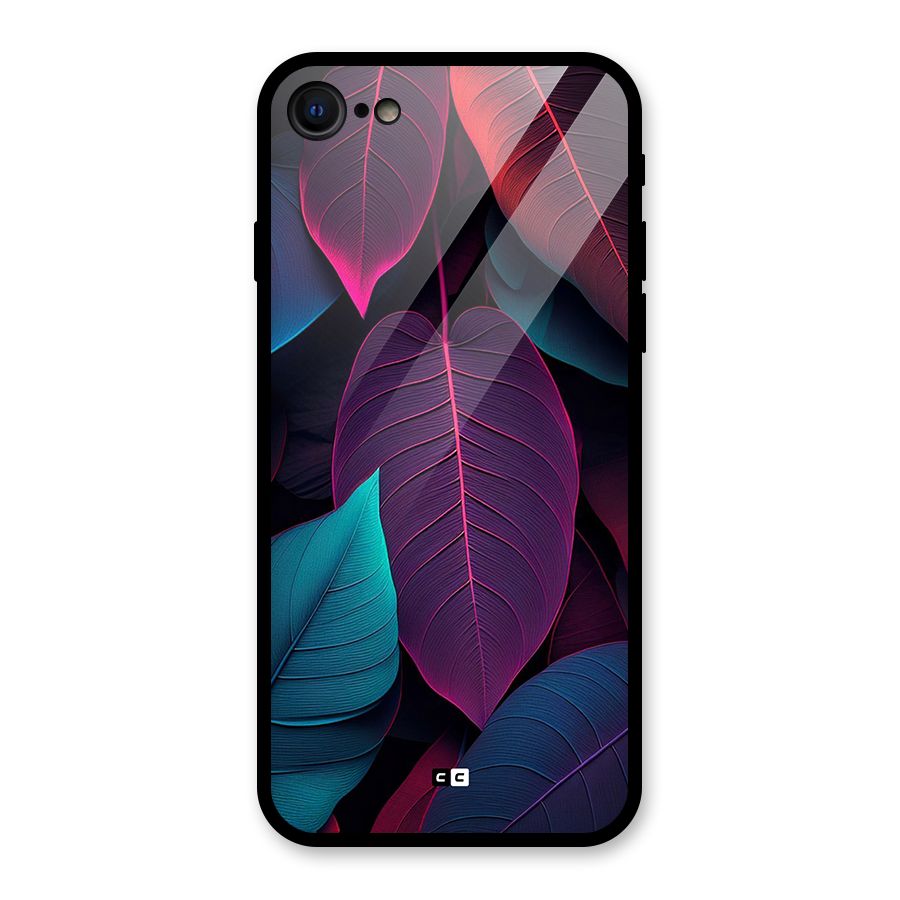 Wow Leaves Glass Back Case for iPhone 7