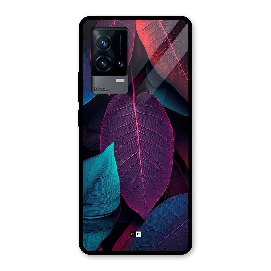 Wow Leaves Glass Back Case for iQOO 9 5G