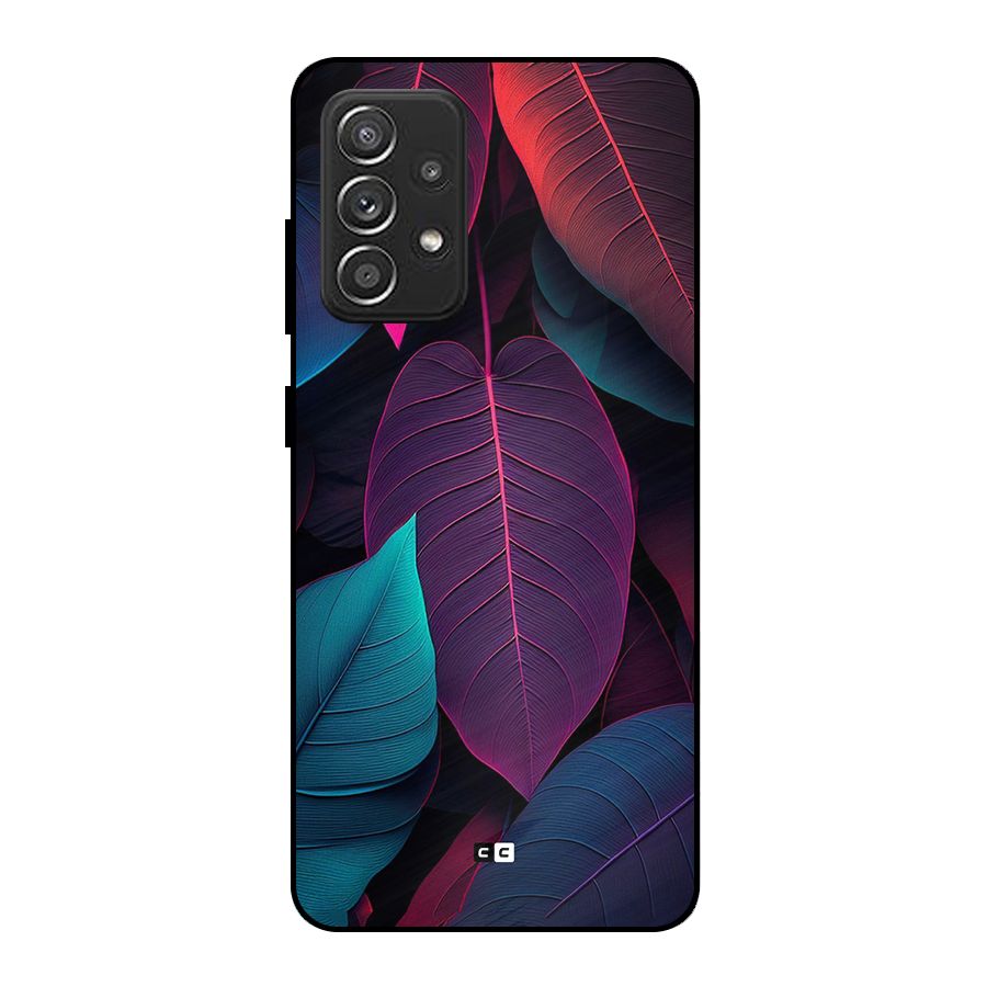 Wow Leaves Metal Back Case for Galaxy A52