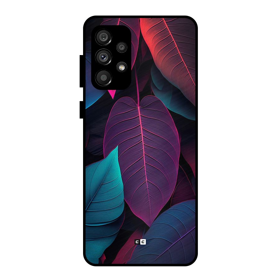 Wow Leaves Metal Back Case for Galaxy A73 5G